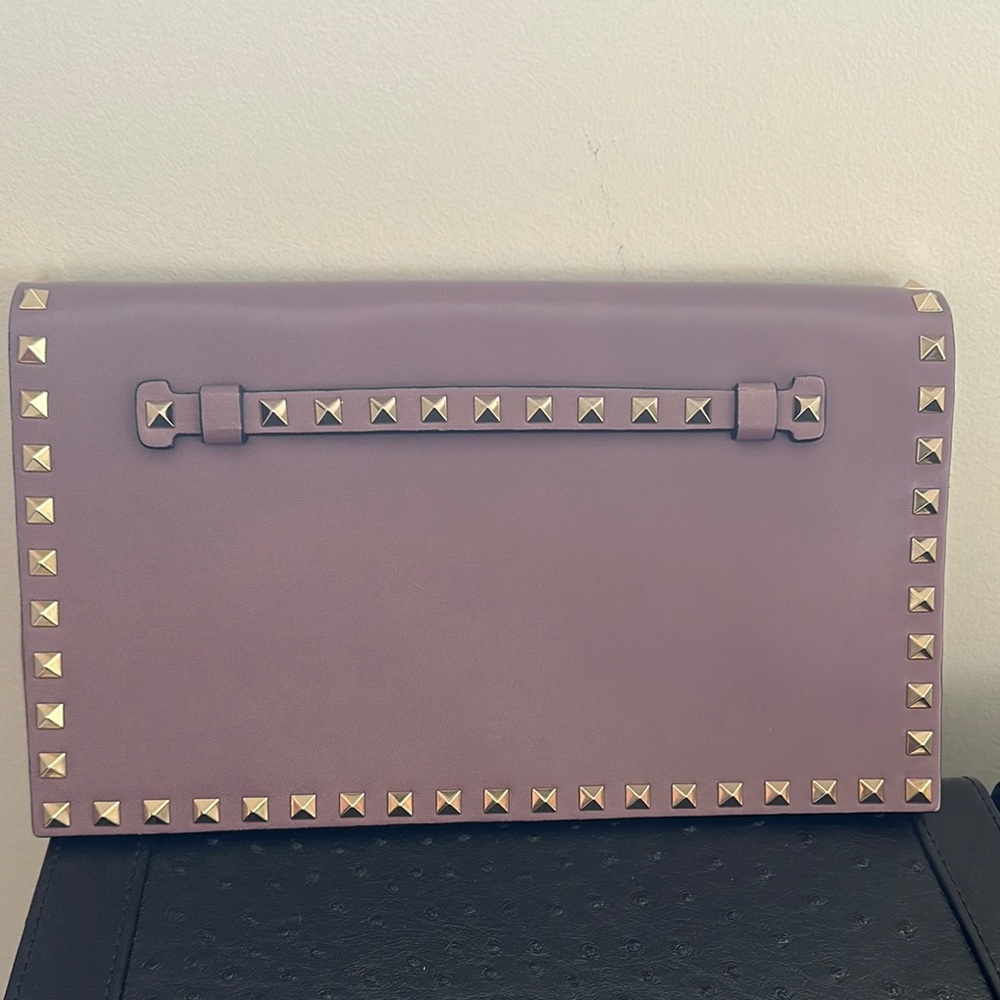 Valentino Rockstud Clutch